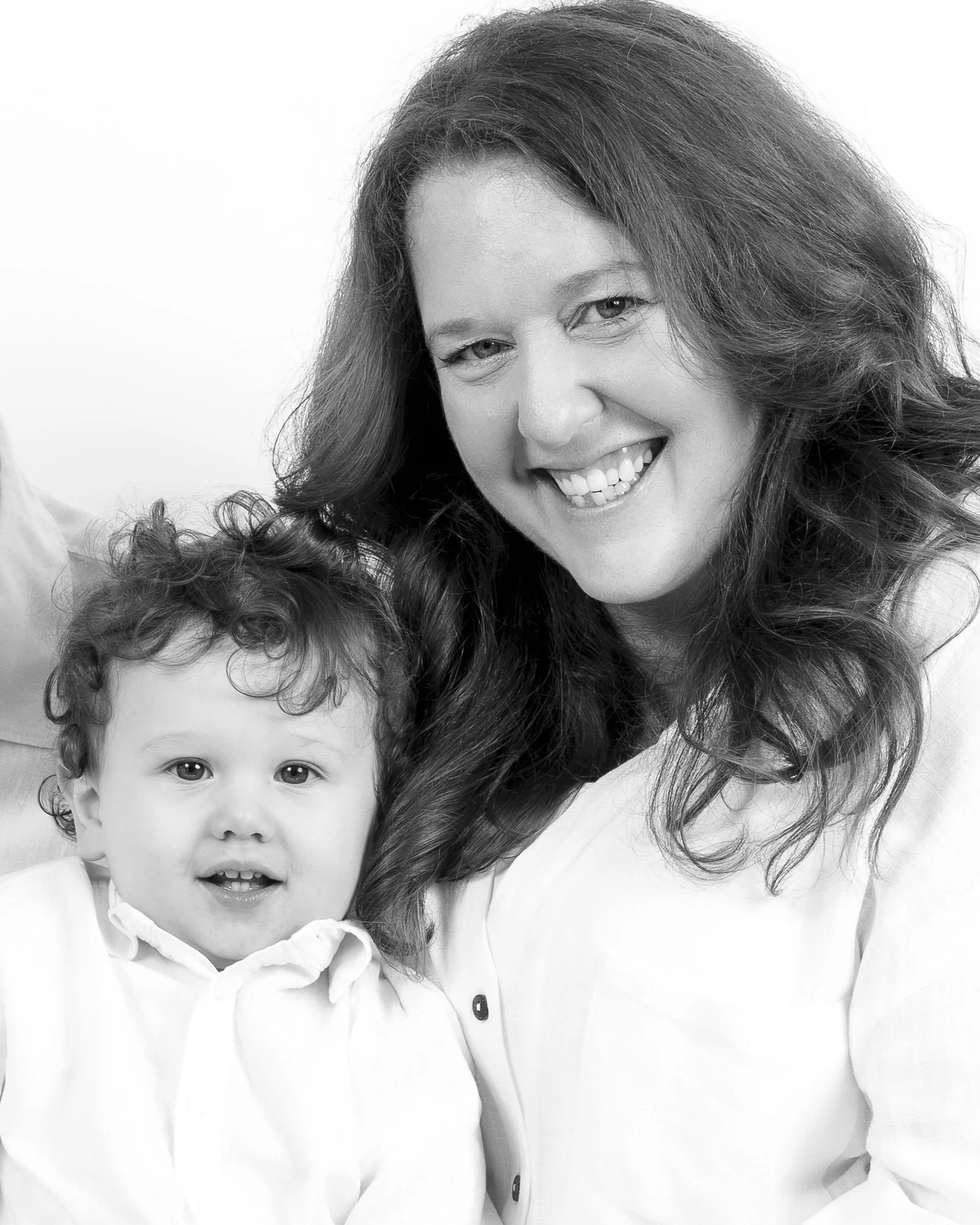 family photographer Brisbane specialising in black and white studio portraits