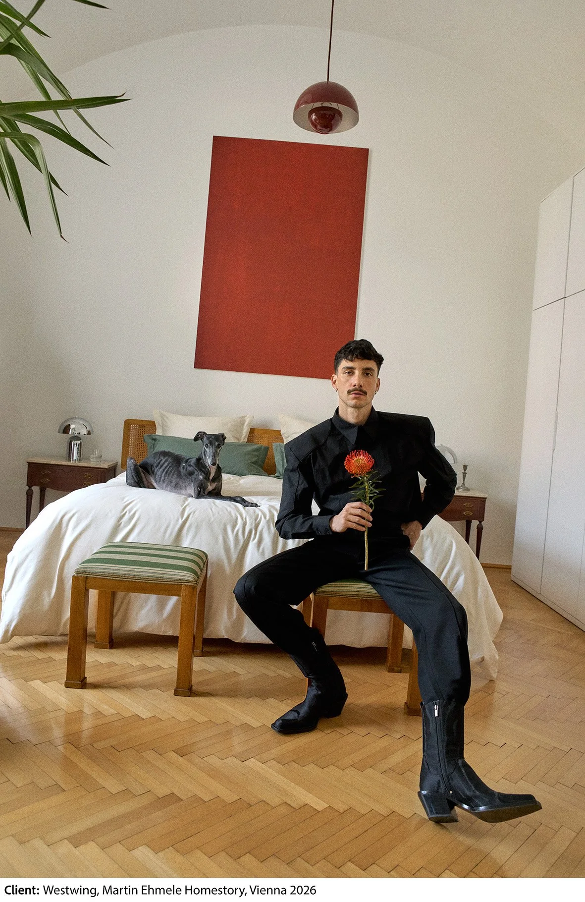 Homestory of flower artist Martin Ehmele photographed by Tereza Konarikova for Westwing