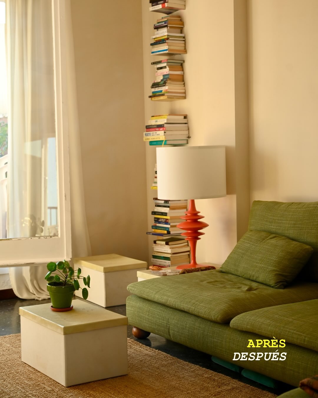 🇧🇪🏡 AVANT / APR&Egrave;S le d&eacute;codage en th&eacute;rapie par l&rsquo;habitat / neuro-architecture 🔆  Vous sentez la diff&eacute;rence d&rsquo;&eacute;nergie dans le lieu ? commentez par des &ldquo;🔆🔆🔆&hellip;&rdquo; 

🇪🇸🏡 ANTES / DESP
