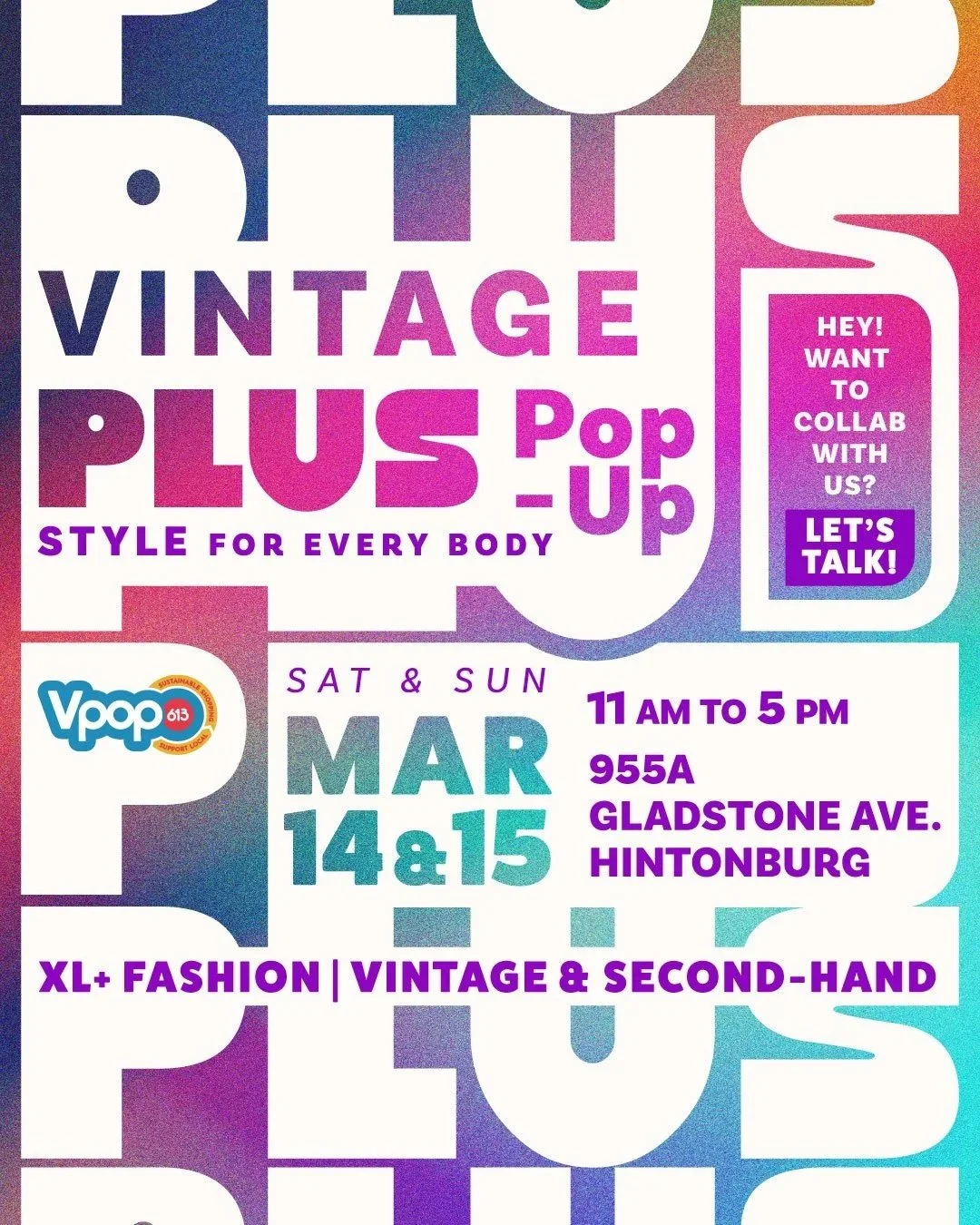 Vintage Plus Pop-Up