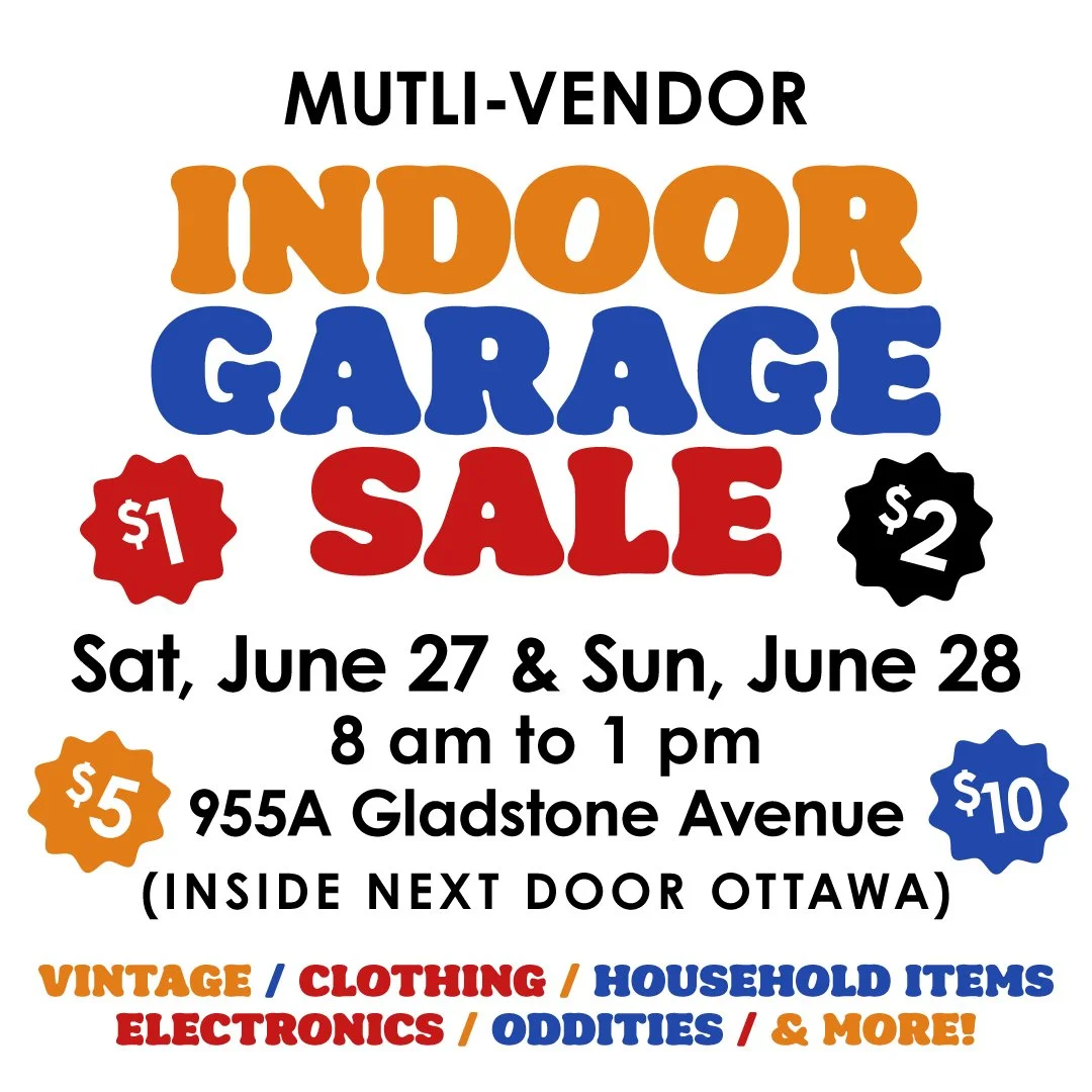 indoor garage sale