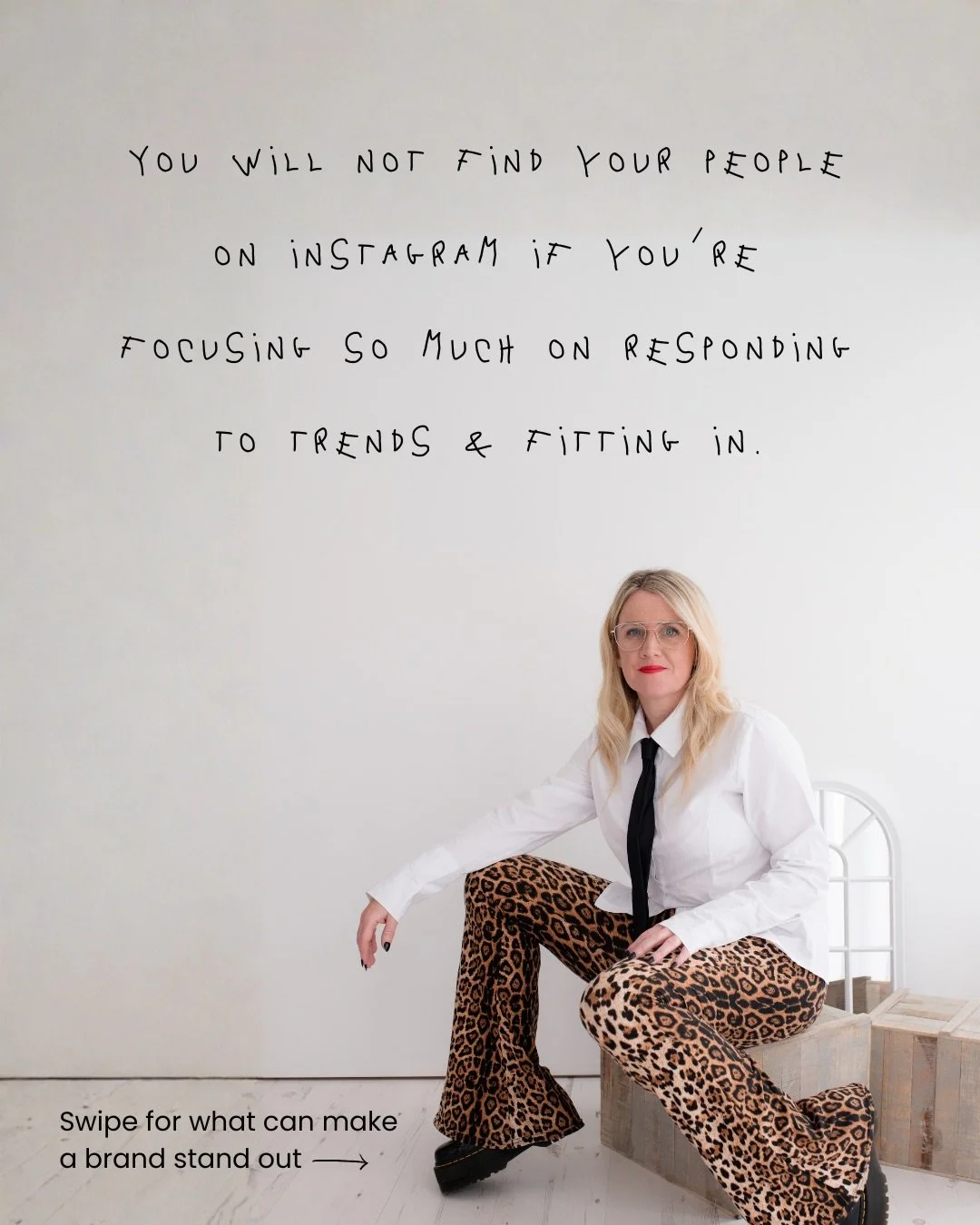 CONTENT THAT CONNECTS 🫱🏻&zwj;🫲🏼 Post 3

Your brand will truly connect and stand out when it&rsquo;s communicating authentically. I.e not just fitting in!

How much time do you waste scrolling looking for trends to jump on? 

Trends might grow you