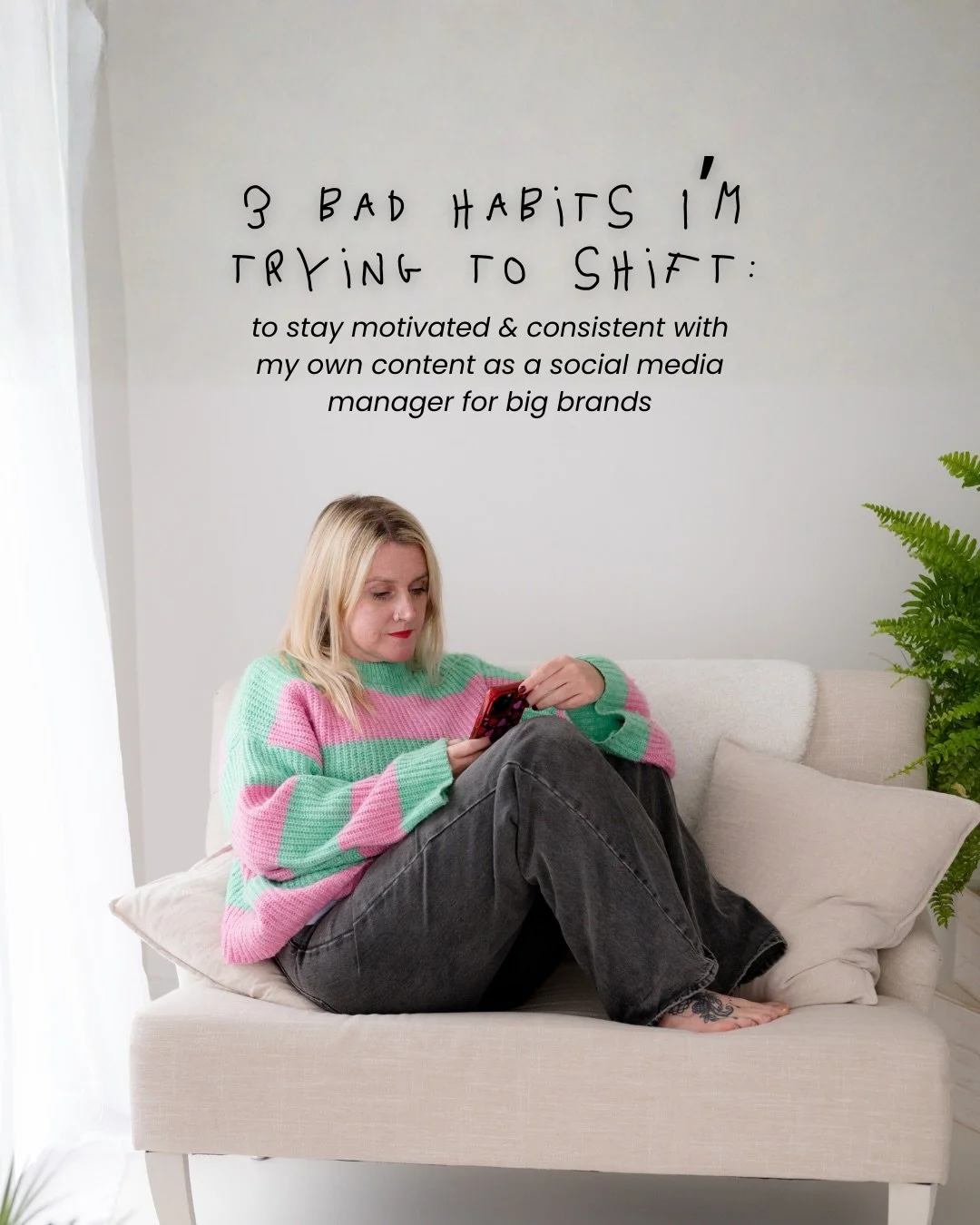 3 bad habits I&rsquo;m consciously working on.

Sharing in case this is you too. 

Always learning ✌🏻