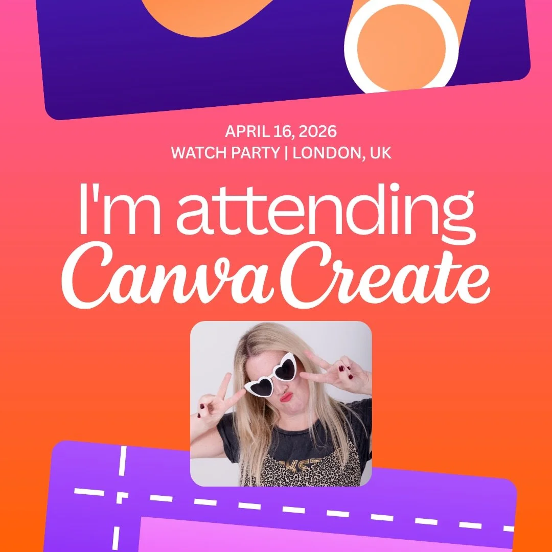 I CANNOT WAIT FOR THIS (tomorrow) 🕺🙌🏻

Heading to London to see all the newest Canva features being unveiled and meet lots of my fellow new small business Canvassadors, at Canva HQ. 

If you&rsquo;re heading there too, looking forward to a chat ov