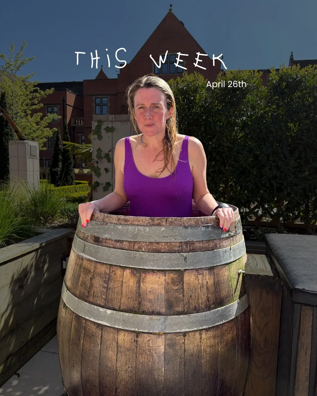 Another week round up, because sometimes the best content is just your actual life. These blue skies have perked me right up.

So here&rsquo;s my week&hellip;

Monday 🖤 
WFH, client catch-ups and the launch of my Wilderhood content and collab event.