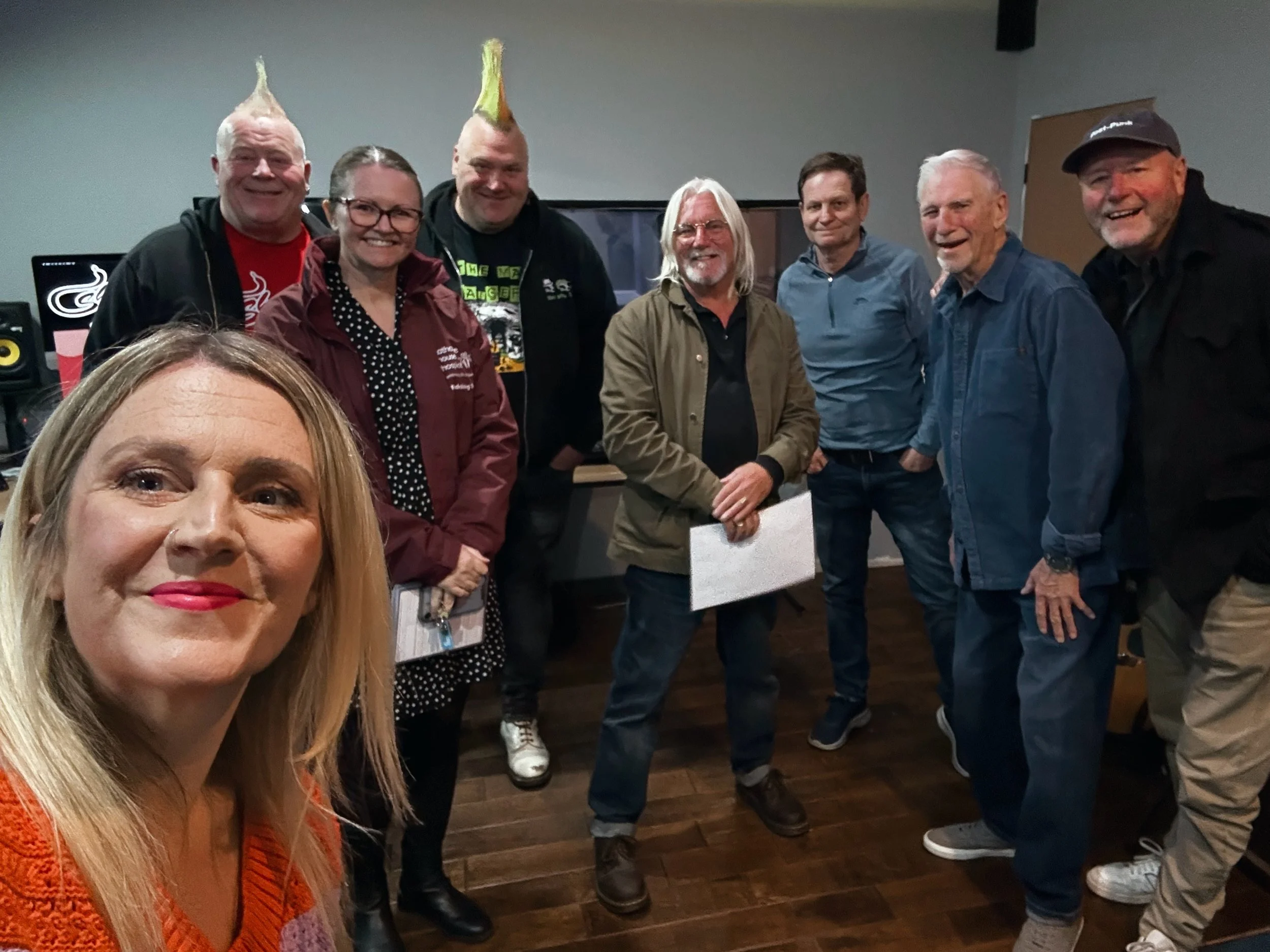 Last night we met with Lindsey from @khhospice and handed over the big cheque and I&rsquo;m still a bit emotional about it.

Last November we lost our drummer Pete. Katharine House cared for him in his final days with so much kindness and dignity, an