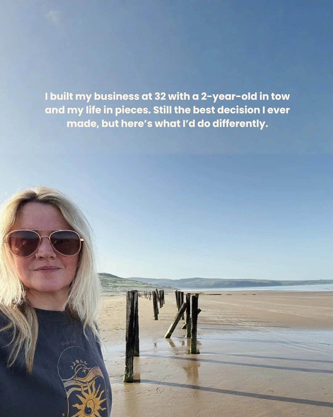 If I could have a chat with 2017 me, here&rsquo;s what we&rsquo;d chat about ✨

That guy in the last slide spent so much time with me in those early weeks. I was completely new to self employed life and he had so much patience with - and it was all f