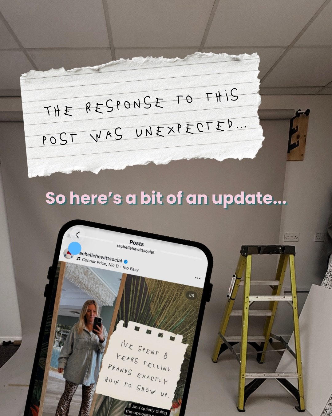 The response to my rebrand post a couple of weeks ago caught me off guard. The DMs with advice, agreement, and the &ldquo;this is me right now&rdquo; messages were all just ace. 

So I&rsquo;ve decided that I&rsquo;m sharing the process rather than d