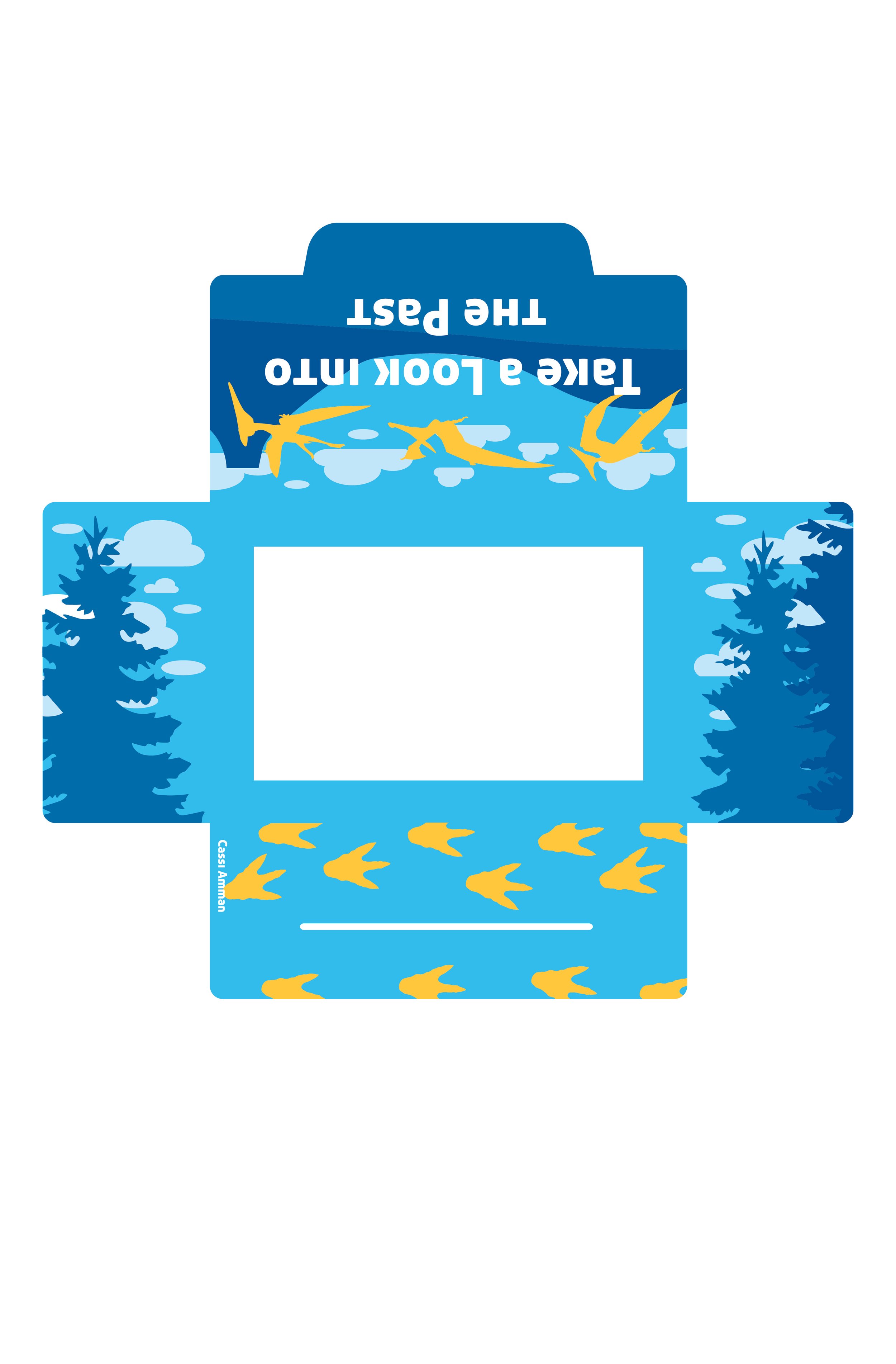Postcard Packaging Illustration