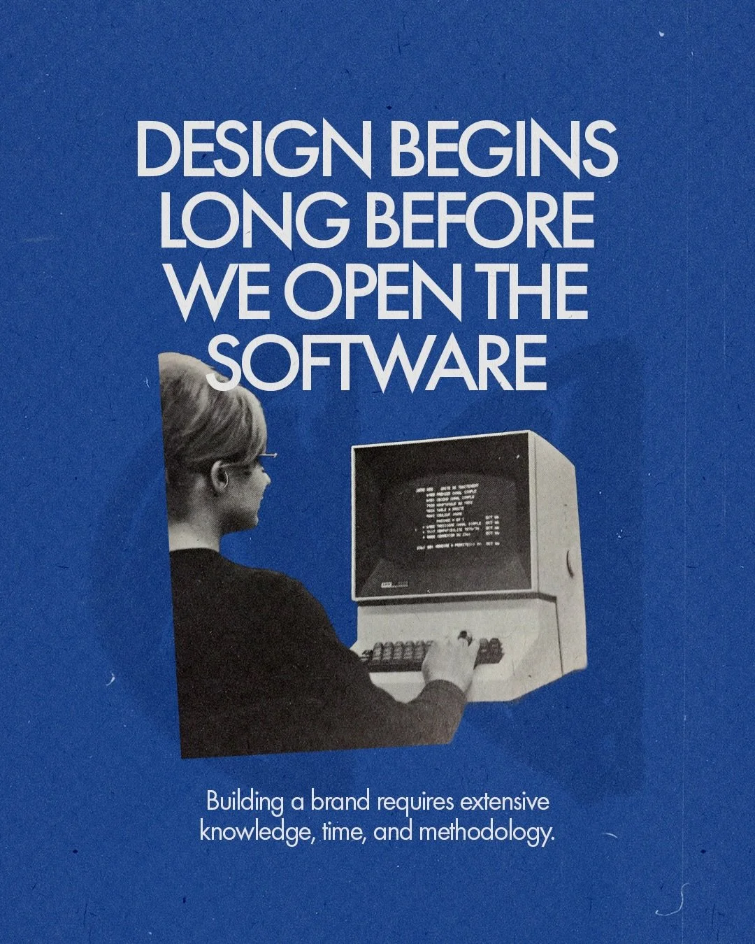 Most people think branding starts when you open Canva or Illustrator.

It doesn&rsquo;t.

Design is actually the last step in the process.

Before any colours, logos or fonts appear, there is a huge amount of thinking happening behind the scenes. Res