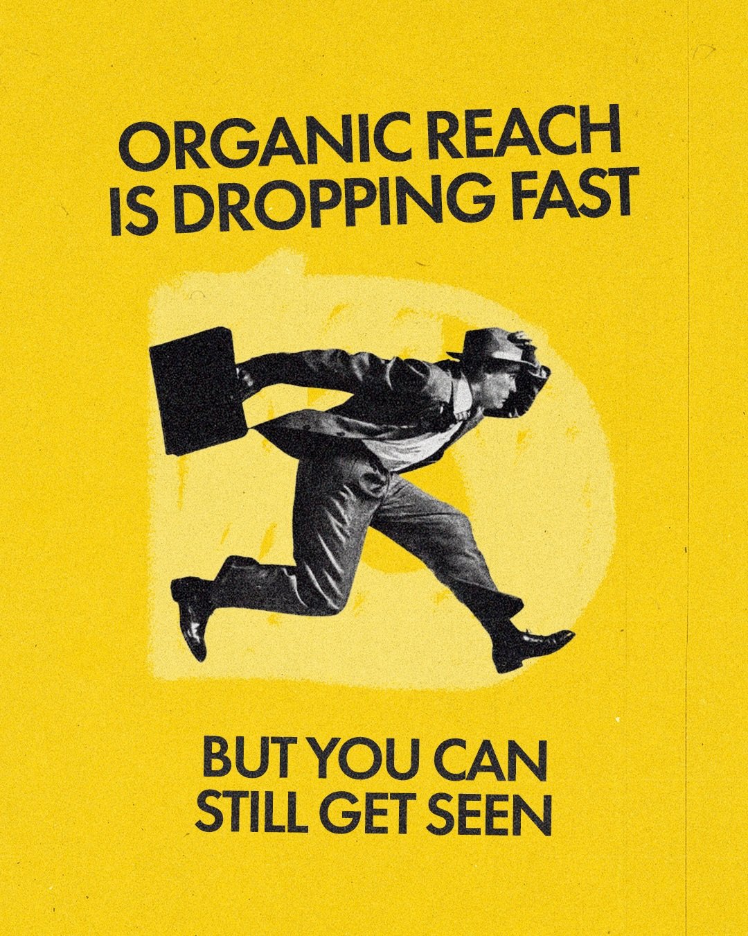 If you&rsquo;ve noticed your reach slipping lately, you&rsquo;re not imagining it.

Organic marketing is getting harder. Platforms prioritise paid content, attention is fragmented and algorithms keep shifting.

It&rsquo;s noisy out there.

But organi