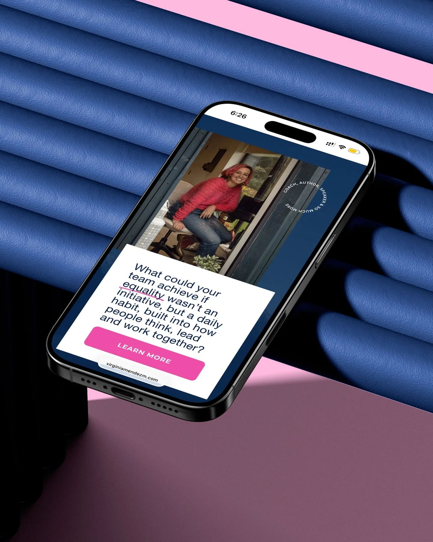 Virginia Mendez, delivered ✅

@virginiamendez.m came to us ready for a shift.
Her work is bold, expressive and full of depth, but her previous website didn&rsquo;t reflect that anymore.

So we reimagined it.

We introduced a vibrant new direction led