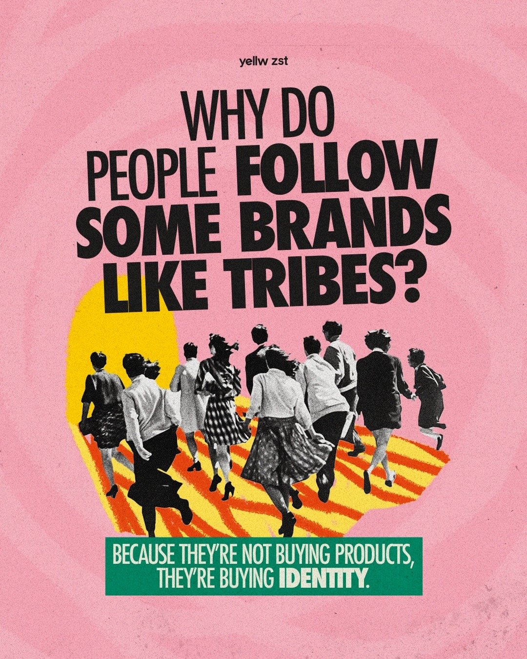 Most businesses talk endlessly about what they sell. Boring. 🥱

Clients aren&rsquo;t loyal to your &ldquo;innovative features&rdquo;, they&rsquo;re loyal to the way you make them feel about themselves. Because people don&rsquo;t buy FROM you, they b