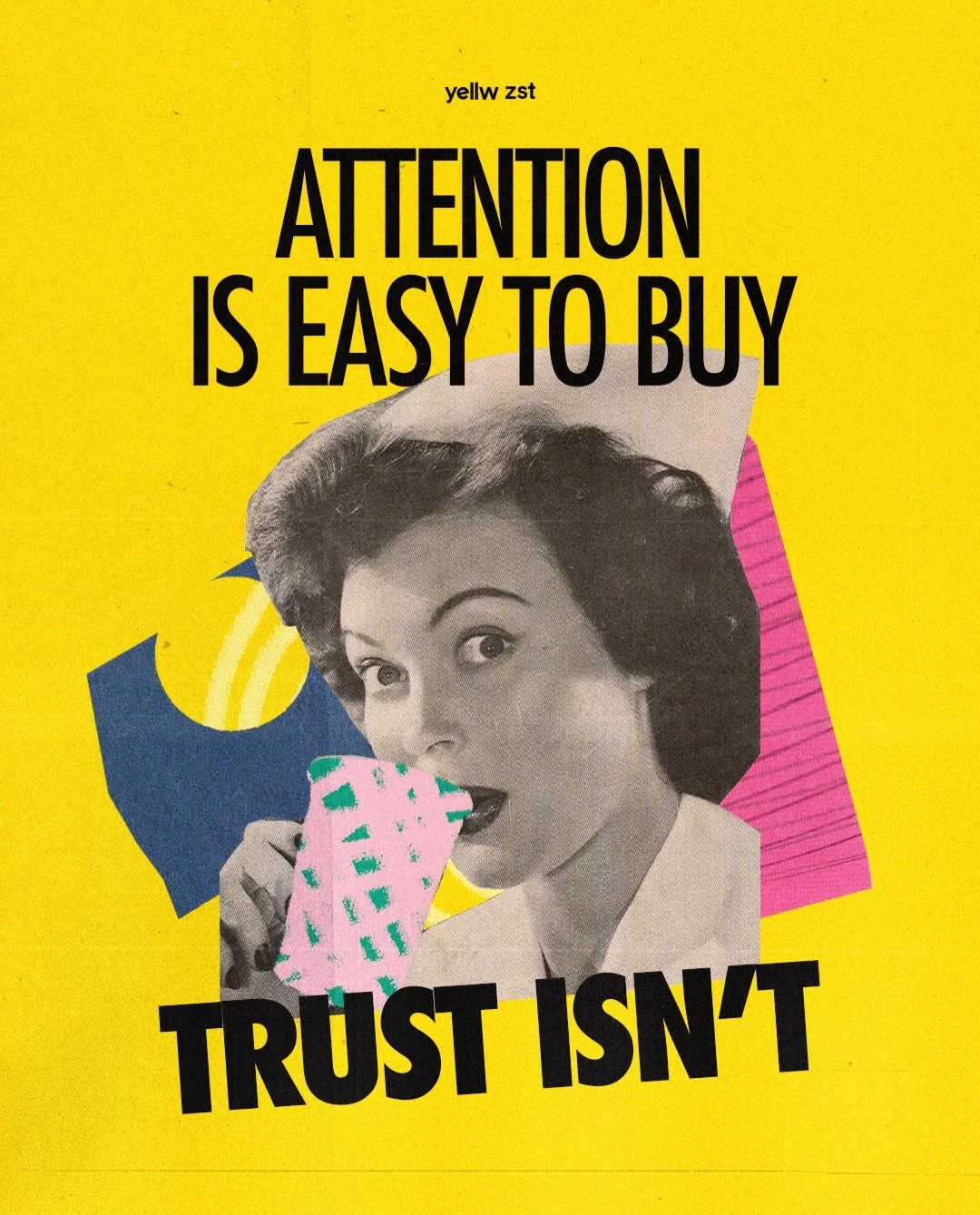 Every week there&rsquo;s a new tactic promising more reach, more followers, more visibility. And it&rsquo;s tempting, because more feels like progress.

But most of the businesses we work with don&rsquo;t actually have an attention problem. People ar
