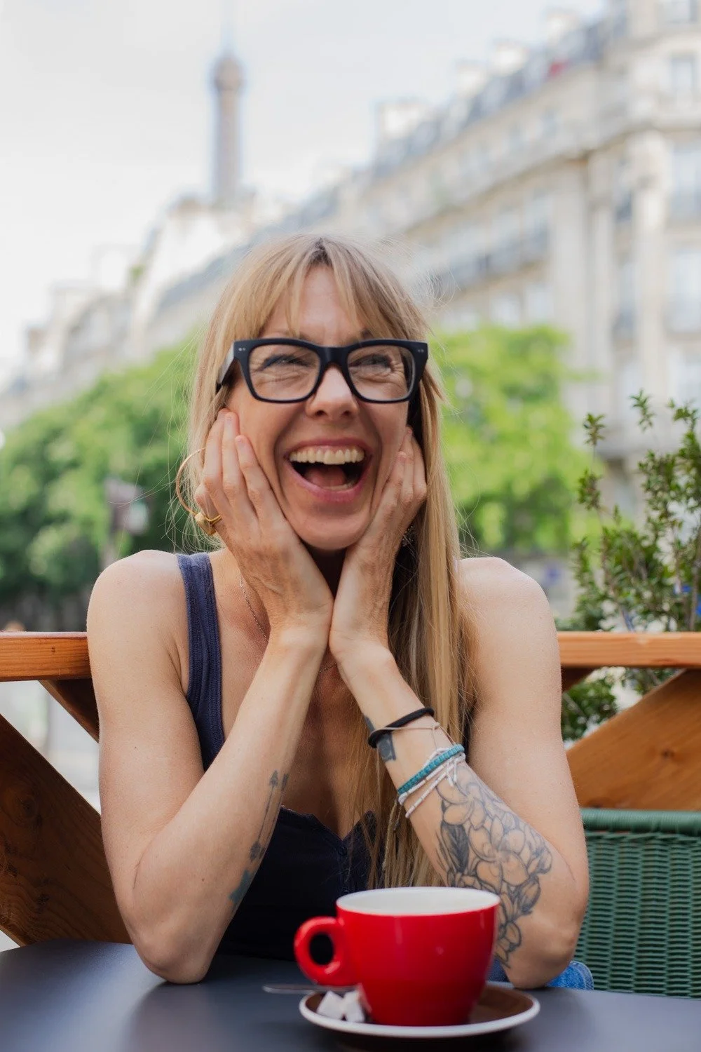 Portrait pilates instructor in Paris