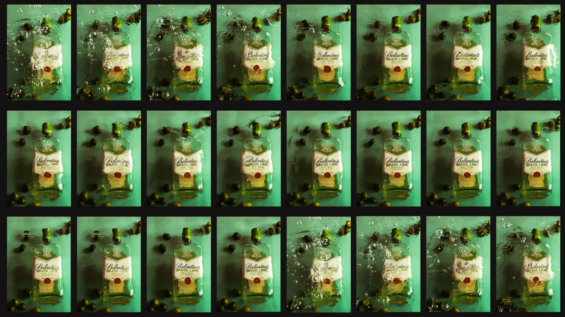 Ballantines stills stop motion