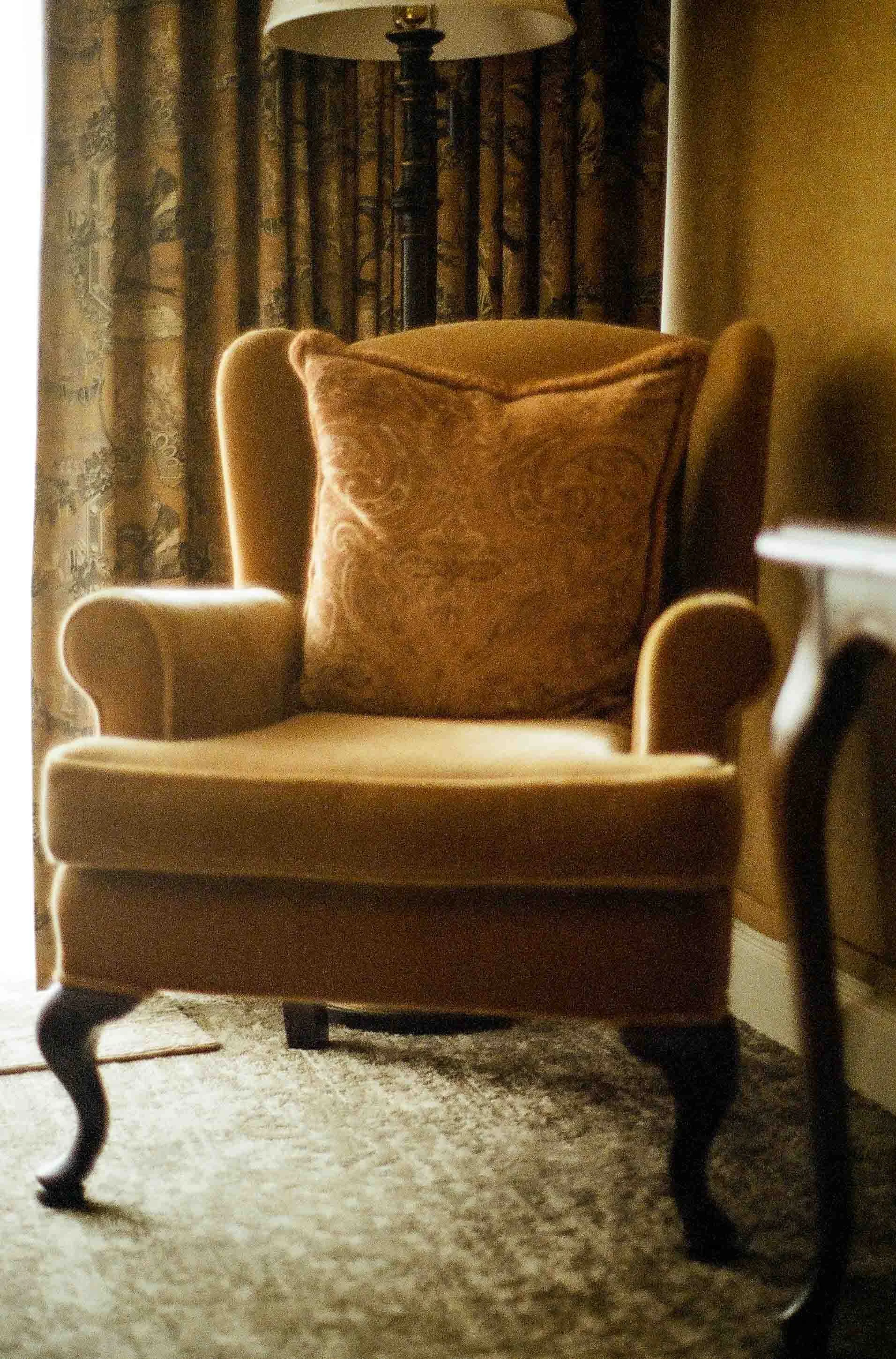 Vancouver Wedgewood Hotel room interior film photos