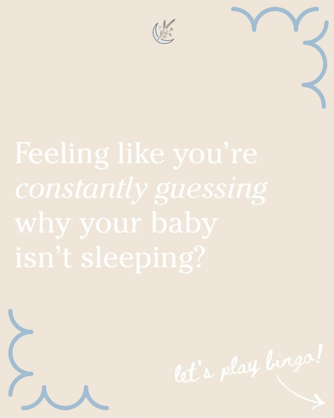 *Mentally checking boxes at 2:17am* 

If this bingo card is feeling a little too real, and sleep is feeling hard, I&rsquo;m here for you. 🤍