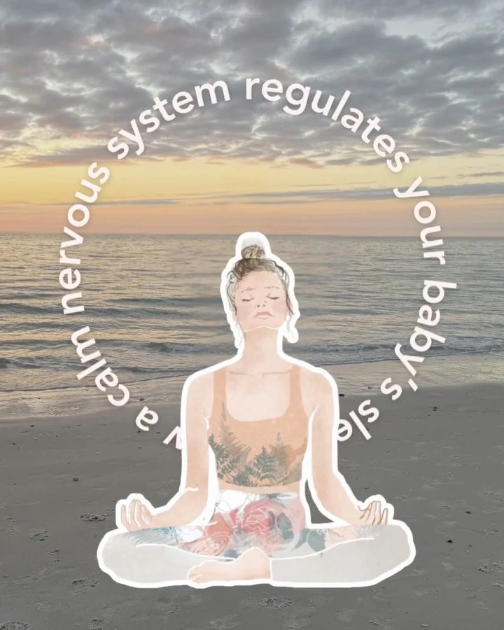 Your own self-regulation can help support your baby&rsquo;s sleep. 🤍
 
Your presence, your energy, your nervous system&mdash; it all matters! 😌