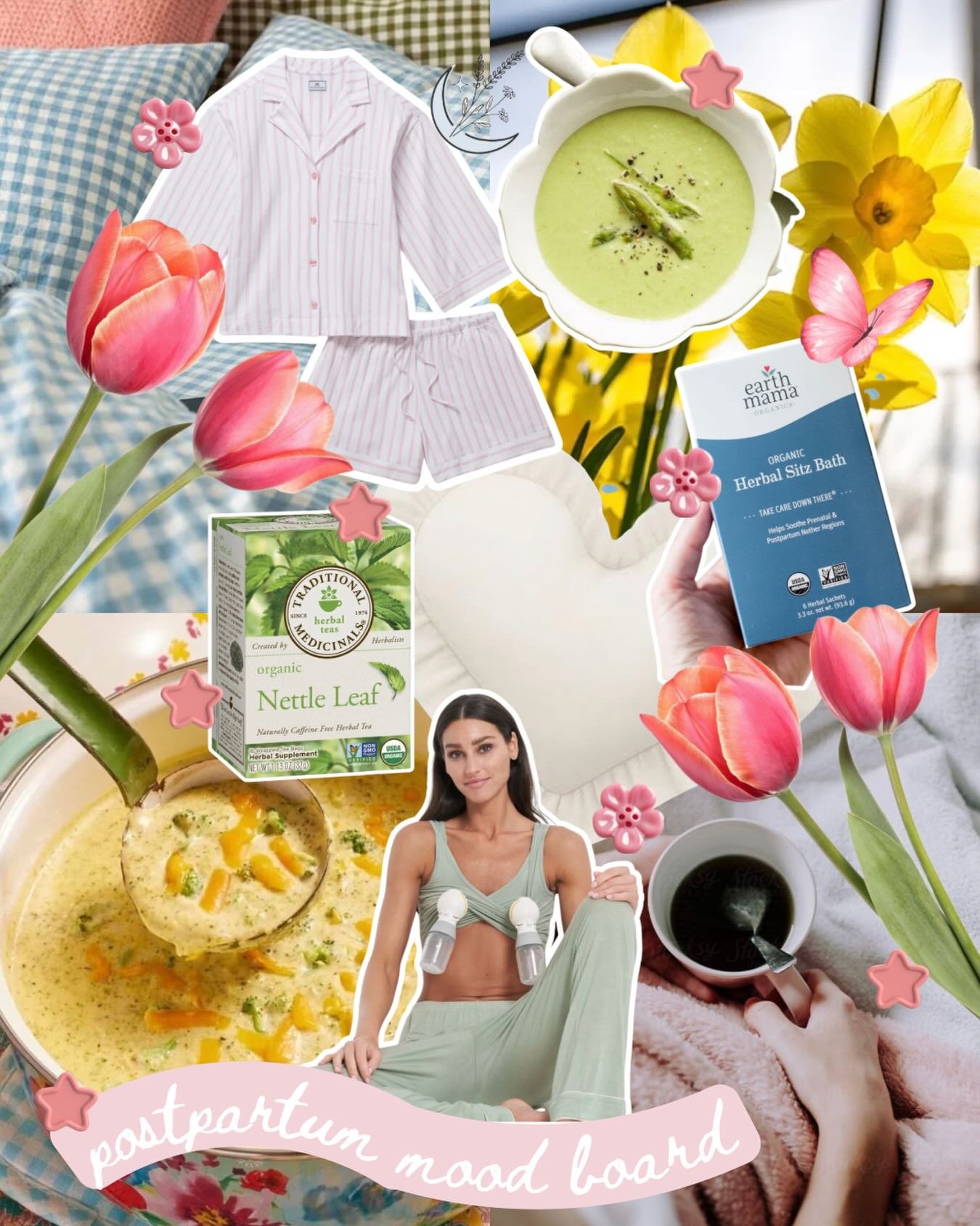 Postpartum in the spring 🪻🌷🪺🌱 light, fresh, warming soups to nourish your body, soaking in warm baby snuggles, and letting yourself be held in the in-between. The season to remind you that you&rsquo;re allowed to bloom, too. 🩵