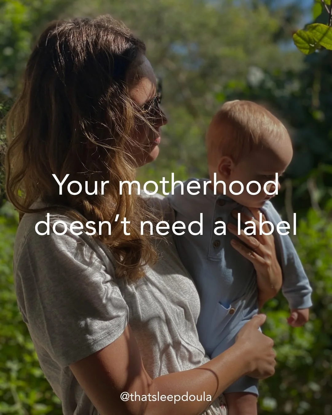 Somewhere along the way, we started attaching rules to choices. This is a gentle reminder that your choices don&rsquo;t need to fit inside someone else&rsquo;s expectations.

Your motherhood doesn&rsquo;t need a label.
And neither does your baby&rsqu
