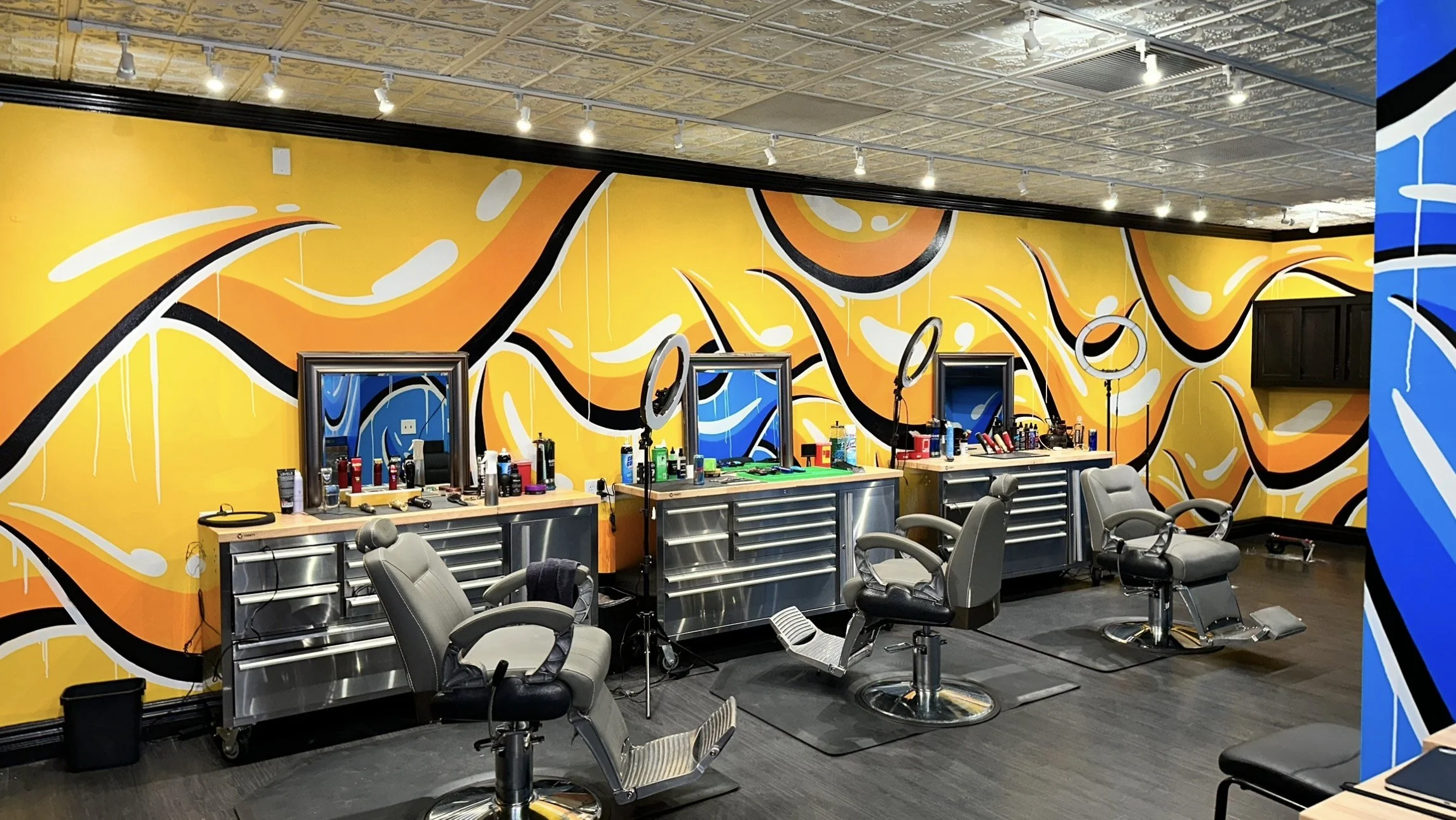 BARBER SHOP MURAL