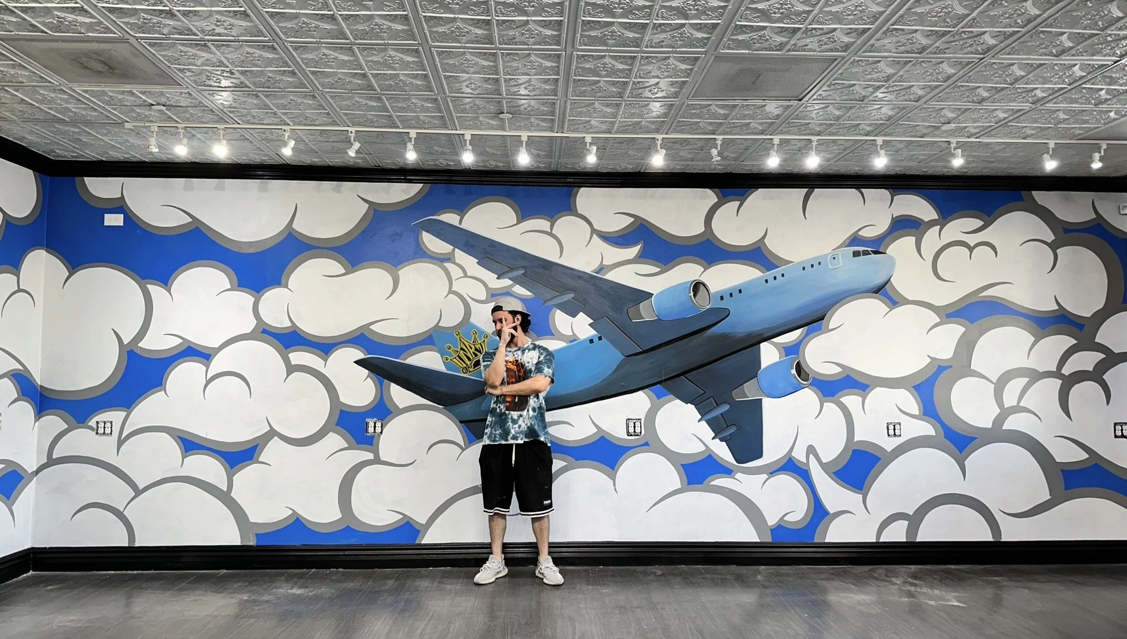 Cloud Murals by THEEVIBRANTONE