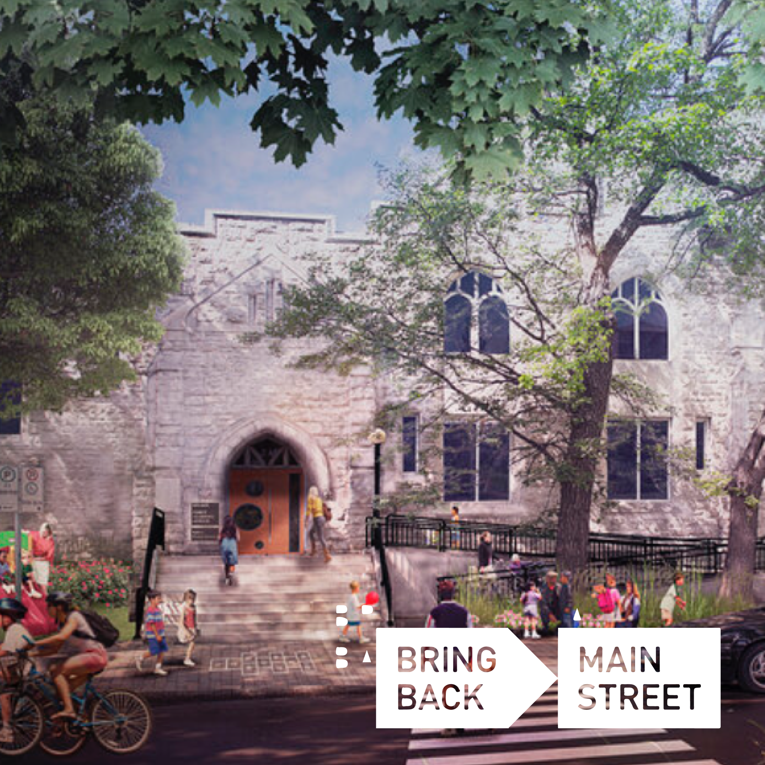 Bring Back Main Street/ Memo #13: Main Street Faith Buildings: Evolving through COVID-19 and Beyond