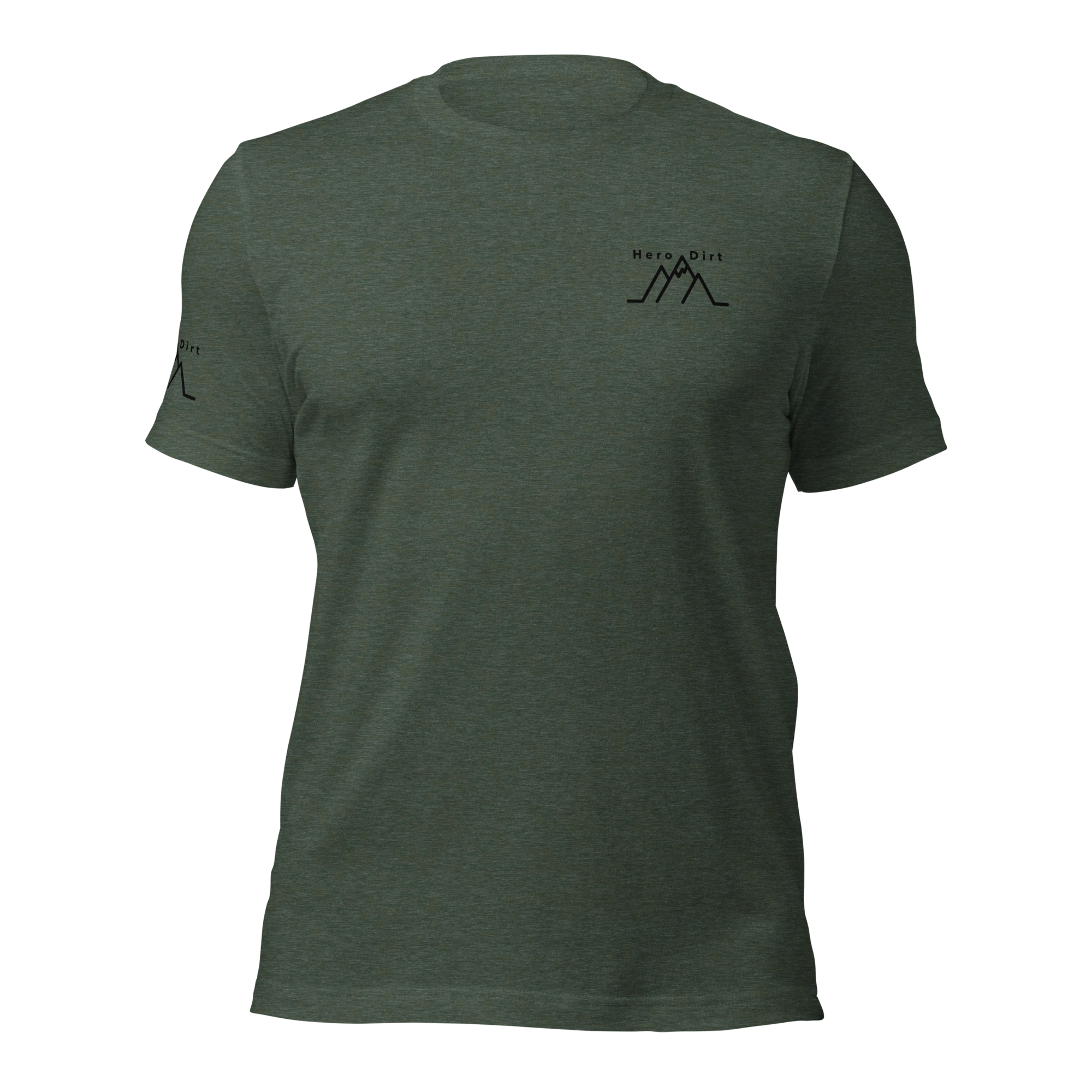unisex-staple-t-shirt-heather-forest-front-68bcbf6397fc7.png