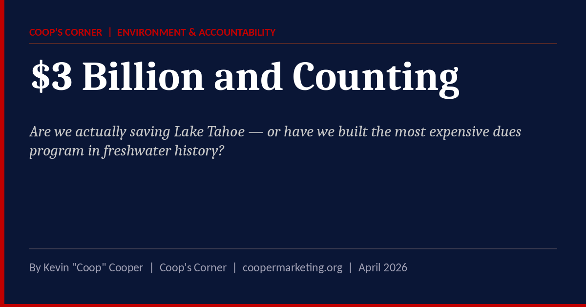 $3 Billion and Counting