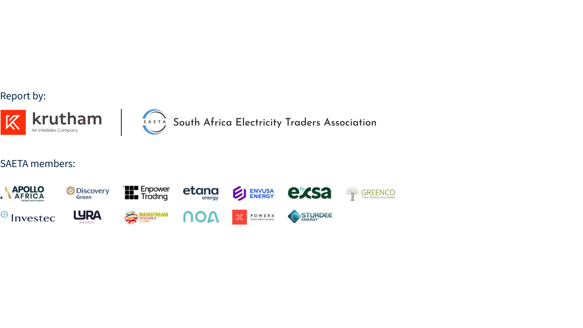 Policy to Power - Ten actions to deliver green, accessible and secure ...