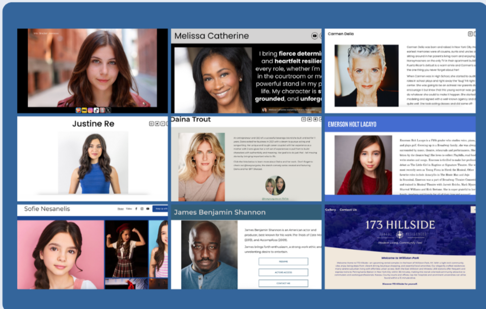 Introducing: ✨ Spotlight Sites for Actors ✨