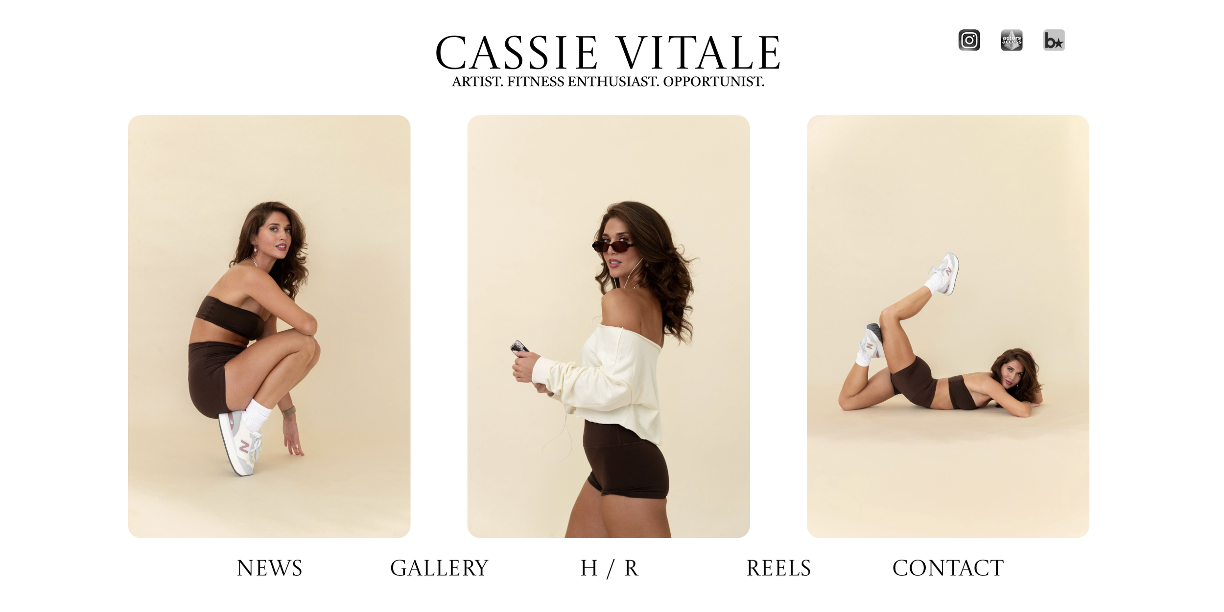 Cassie Vitale, Actress
