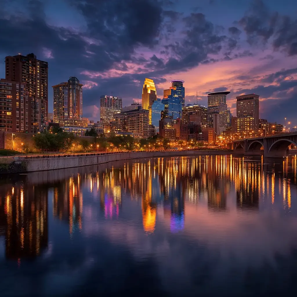Minneapolis Skyline - Shoreline Public Adjusters