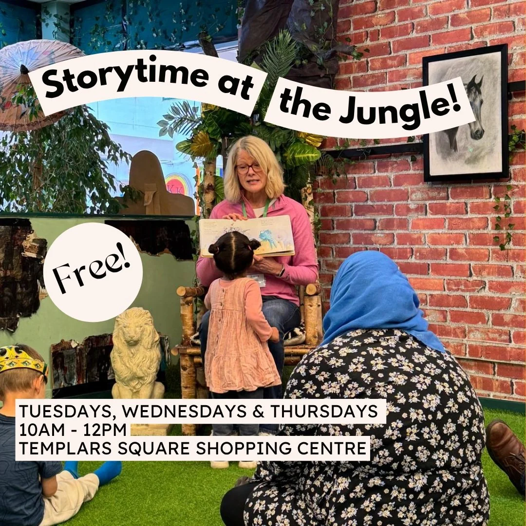 Join us this week for storytime!

Storytime is super simple. We read a few stories, sing a few songs and then bring out toys and bubbles for the children. For the adults, we serve tea and coffee in a relaxed environment. Everything is free❤️

Come an