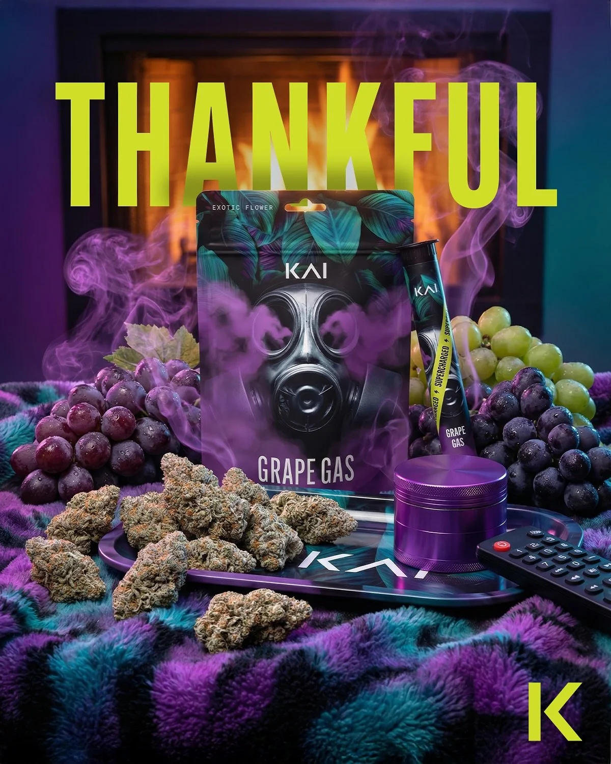 Wishing you a relaxed, joy-filled Thanksgiving with the people you love most. 🍇🍁
&bull;
Grape Pie X Jet Fuel Gelato 
- sour grape &bull; gas - 
&bull;
&bull;
#loudisalifestyle