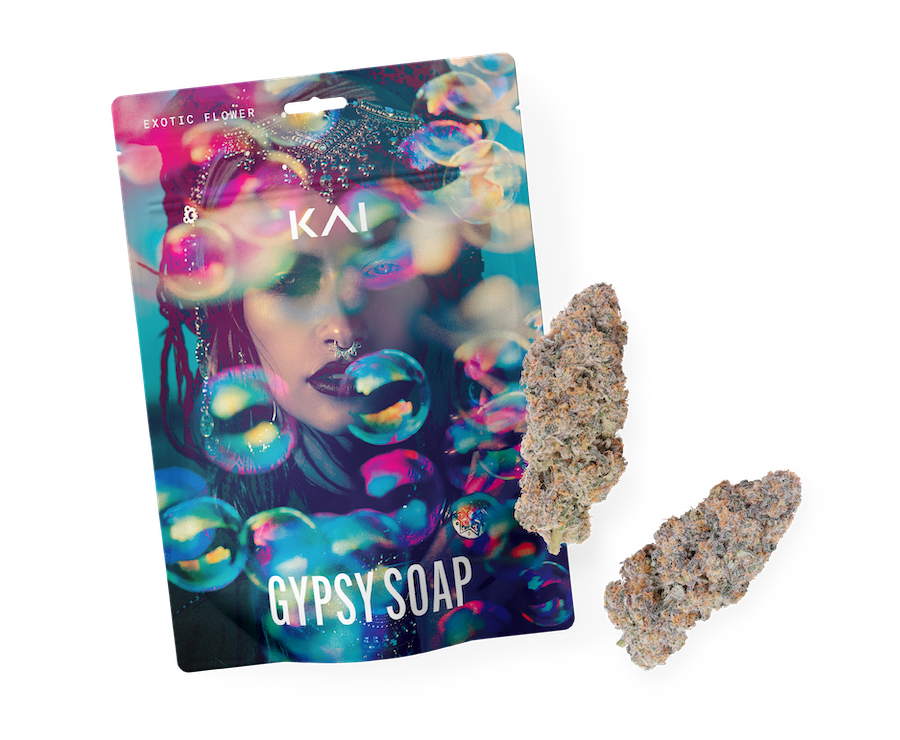 KAI Cultivation Gypsy Soap Hybrid Cannabis Flower and Pre-Pack Eighth