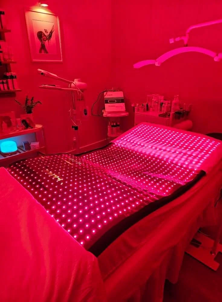 Full body LED and infrared treatment.