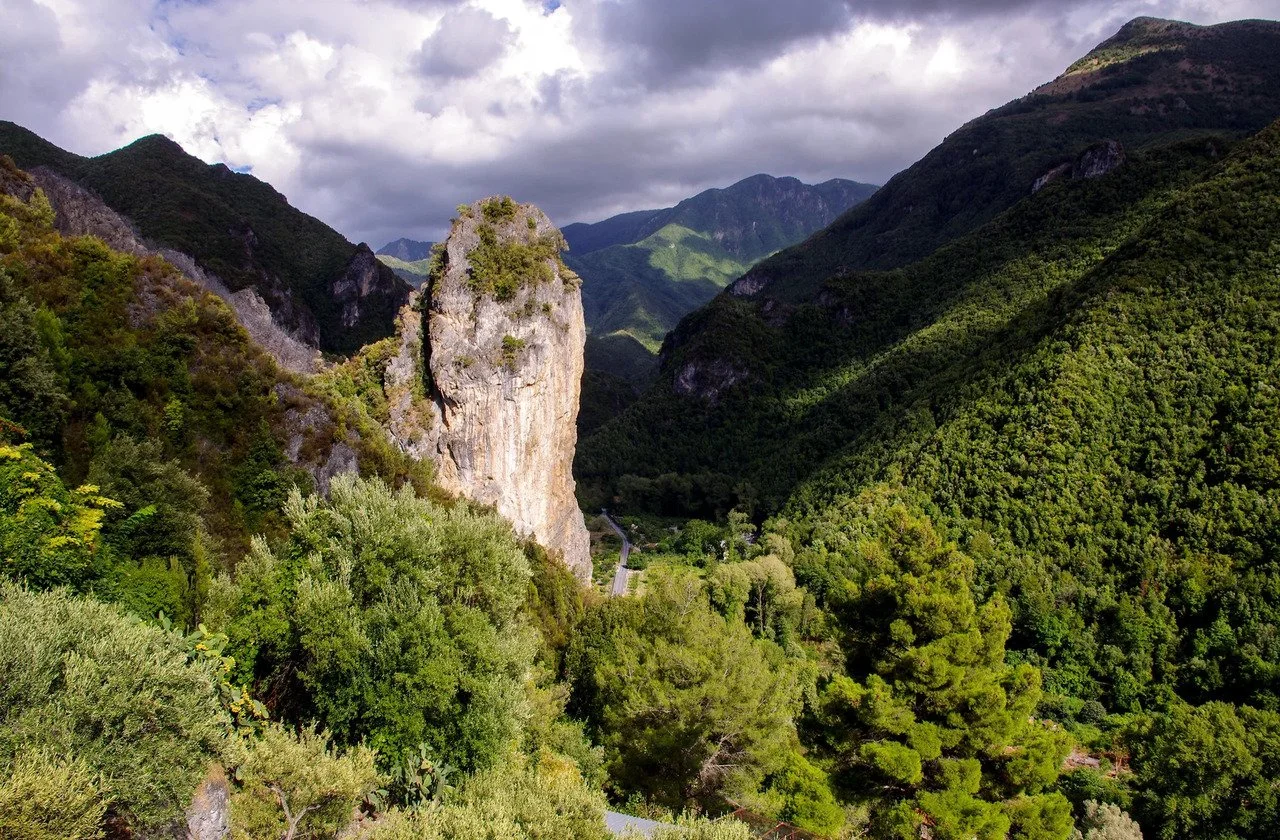 Par national de Pollino à moto