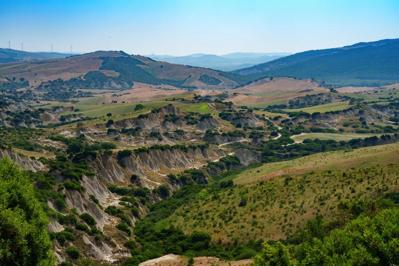 Basilicate Italie à moto