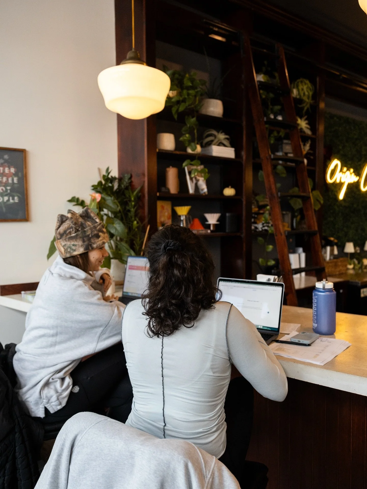 Coffee First, Reply To Emails, Eat Delicious Breakfast, Read/Reply To the Team Chat, Check In With Your Boss, HIT THE SLOPES! 🏂 

#coffeebar #whitefacemountain #skiday #startwithcoffee #workandtravel