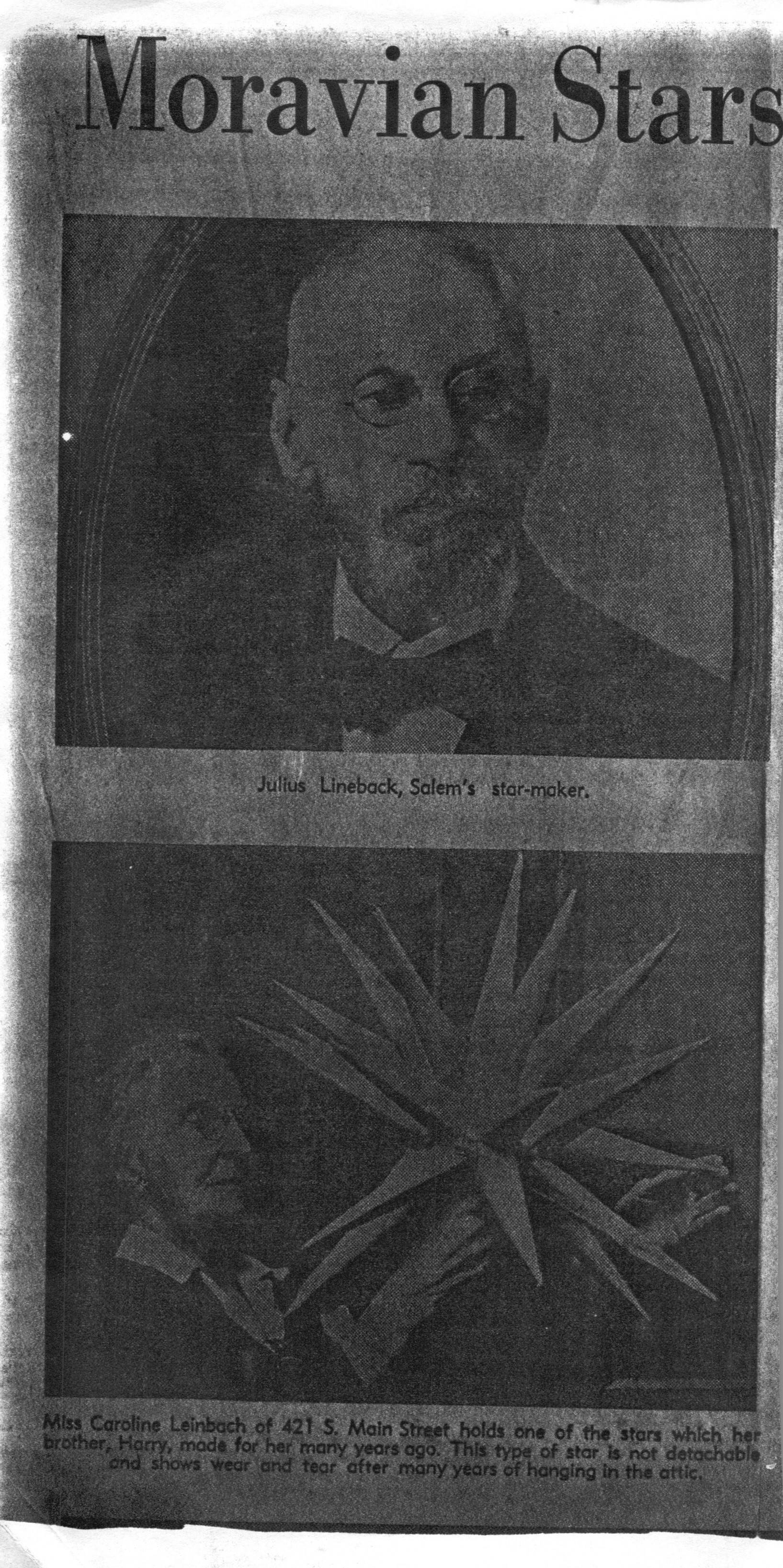 Leinbach Moravian Star Newspaper Article_000.jpg