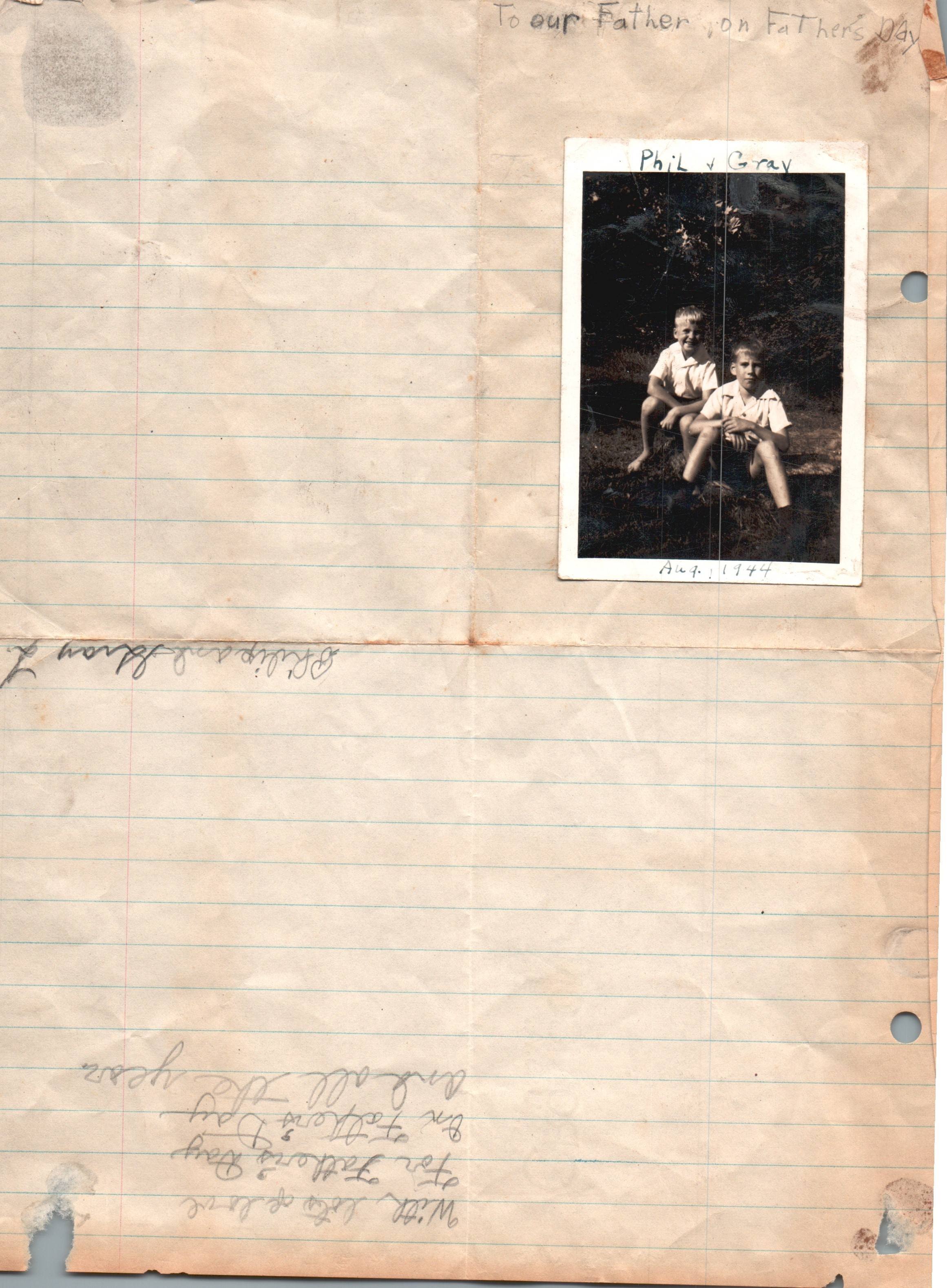 1944 Fathers day from gray and Phil.jpg