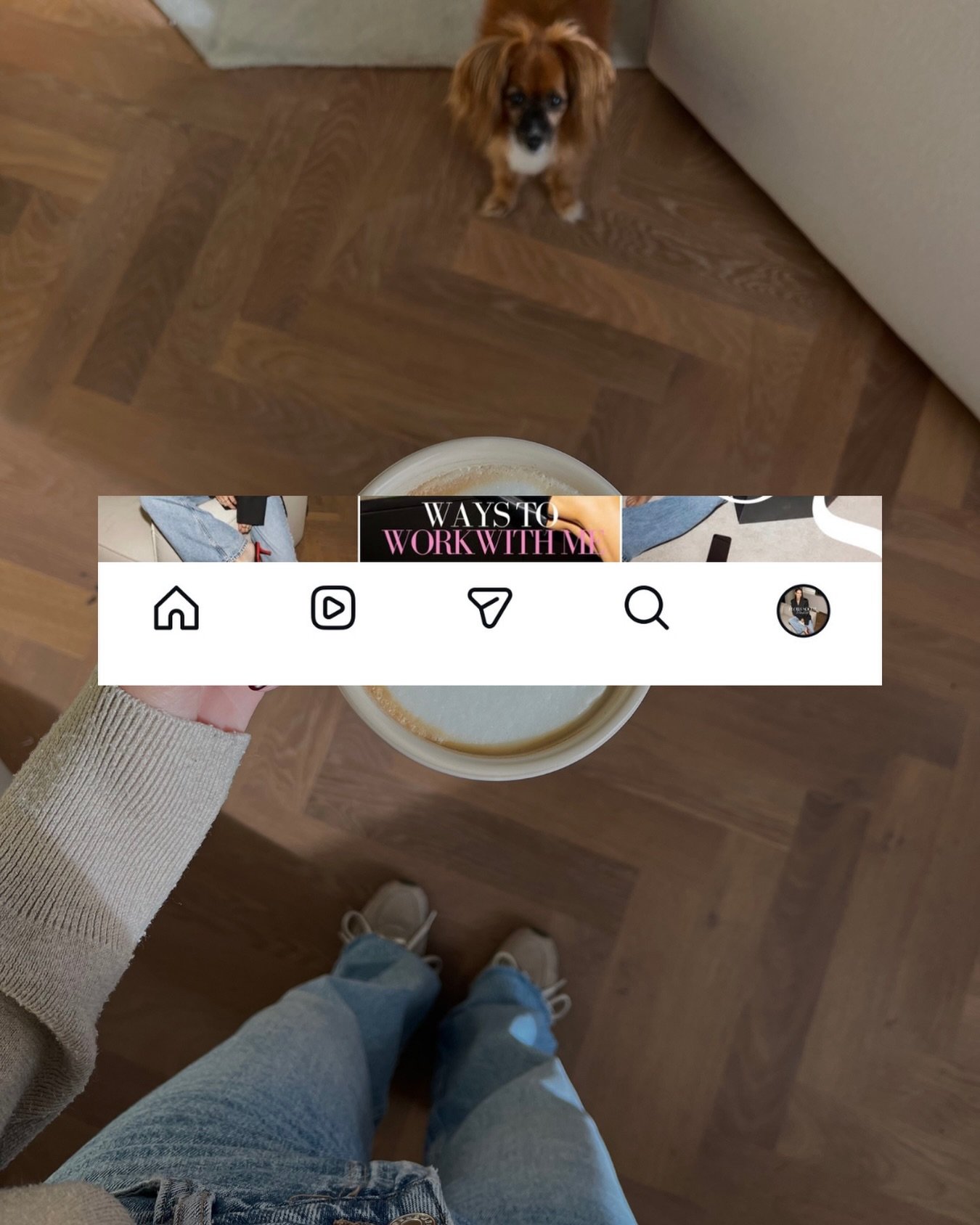 Is jou de nieuwe Instagram-indeling onderin al opgevallen? Als je de update hebt, kan het bijna niet missen.. ik tikte zelf al min. 38 keer op de verkeerde knop.🥲

Maaaar, er zit dus een reden achter deze verschuiving. Instagram verandert de navigat