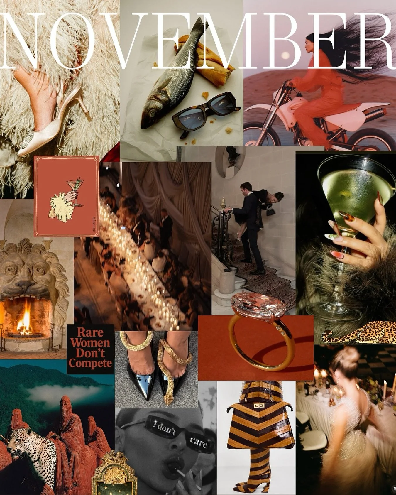 Wrapped in warmth and gratitude, November brings rich autumn tones and candlelit tables - a month made for gathering. 🤎