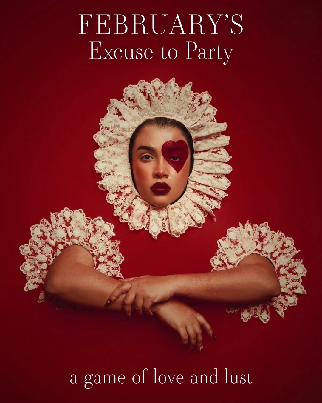 We&rsquo;re always looking for a reason to party&hellip; and February just raised the stakes. &hearts;️&spades;️

This month&rsquo;s theme: A Game of Love &amp; Lust 

Think sultry reds, deep moody vibes, candlelight, cocktails, and a little poker-fa