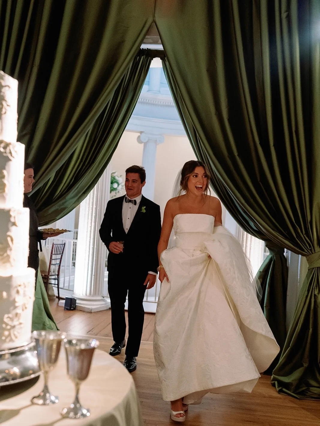 The reveal never gets old. ✨
The months of hard work, the tiny details, the big dreams - all coming together at once. Seeing our couples&rsquo; reactions when it finally feels real is why we love doing what we do!

[ 📸: @sarahbradshawphoto ]