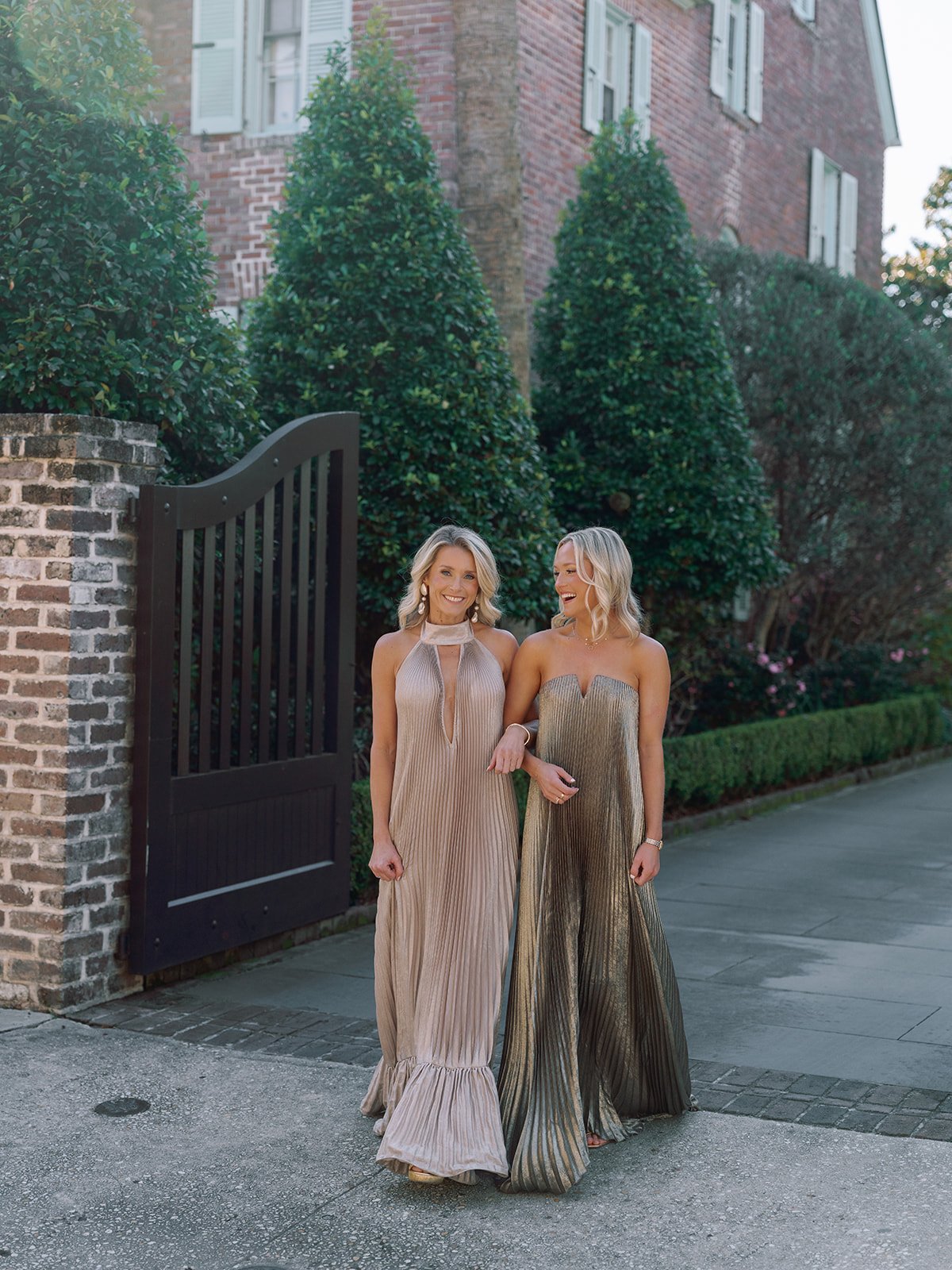 Elegant brick estate entrance for Reagan Events inquiry page