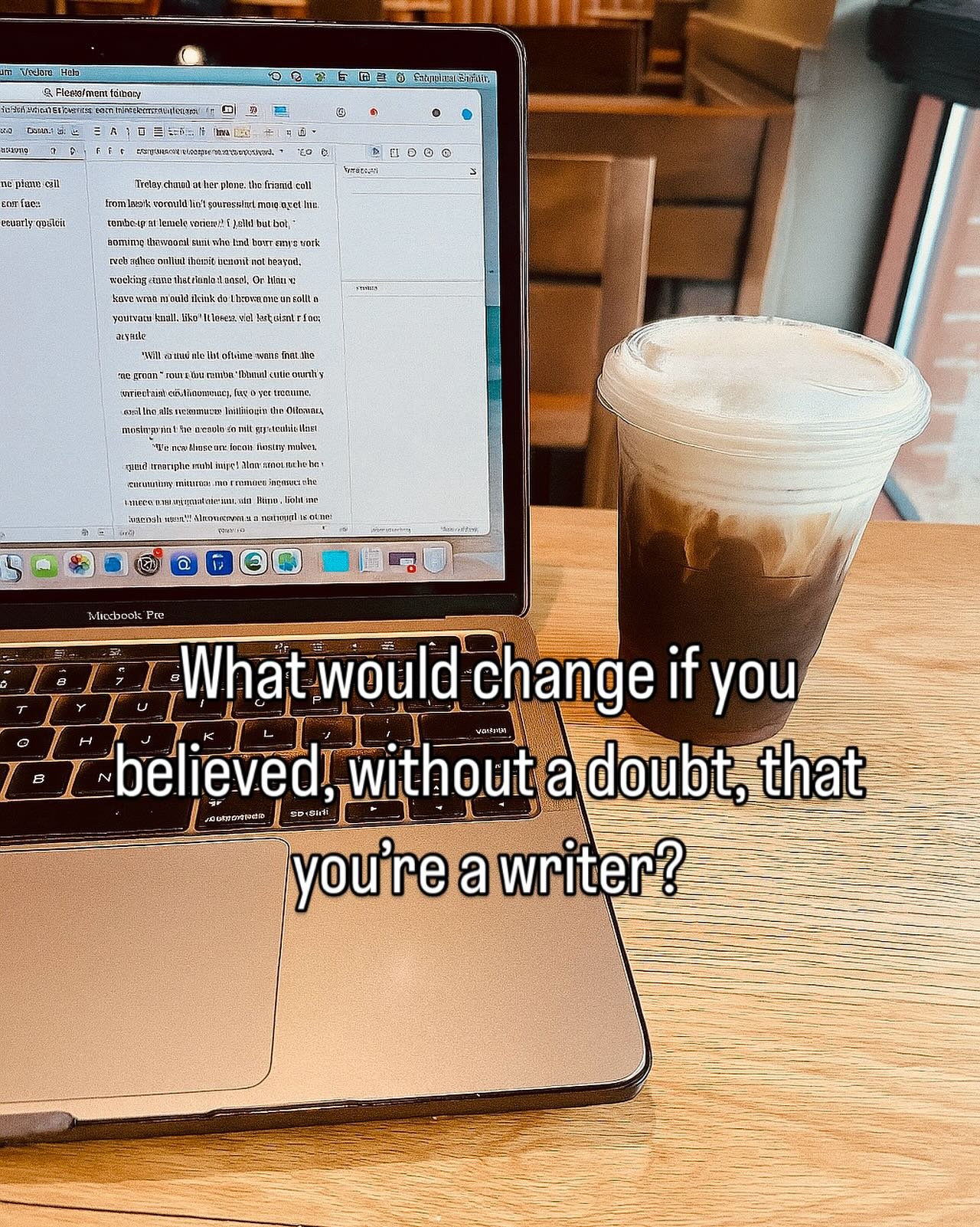Seriously&mdash;pause and sit with that for a moment.

If you stopped questioning whether you&rsquo;re good enough, experienced enough, or doing it right&hellip;
If you let go of the pressure to prove yourself&hellip;
If you truly believed you were a