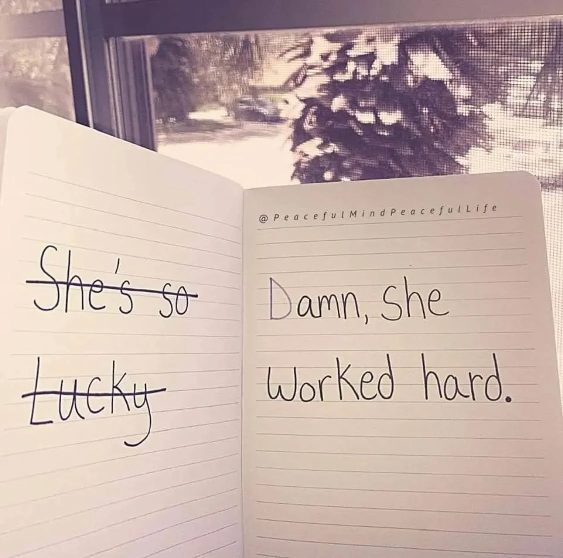 Luck doesn&rsquo;t write a novel&mdash;showing up does.

The reality is that writing a novel is a lot of hard work. It requires prioritizing your dream and showing up day after day to get the words down on paper. 

It&rsquo;s not about being inherent